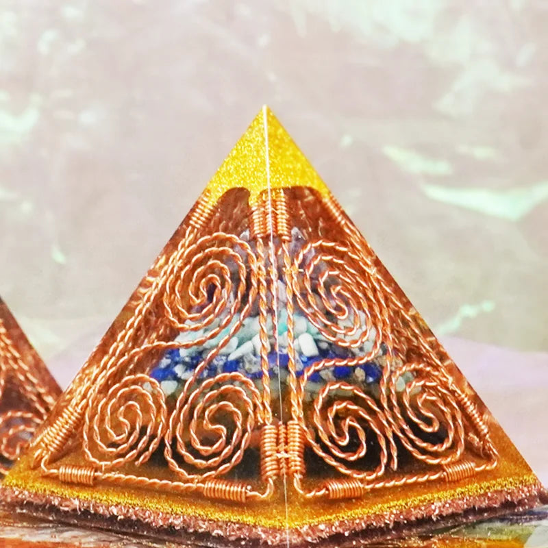 Energy Orgone Copper Pyramid-ToShay.org