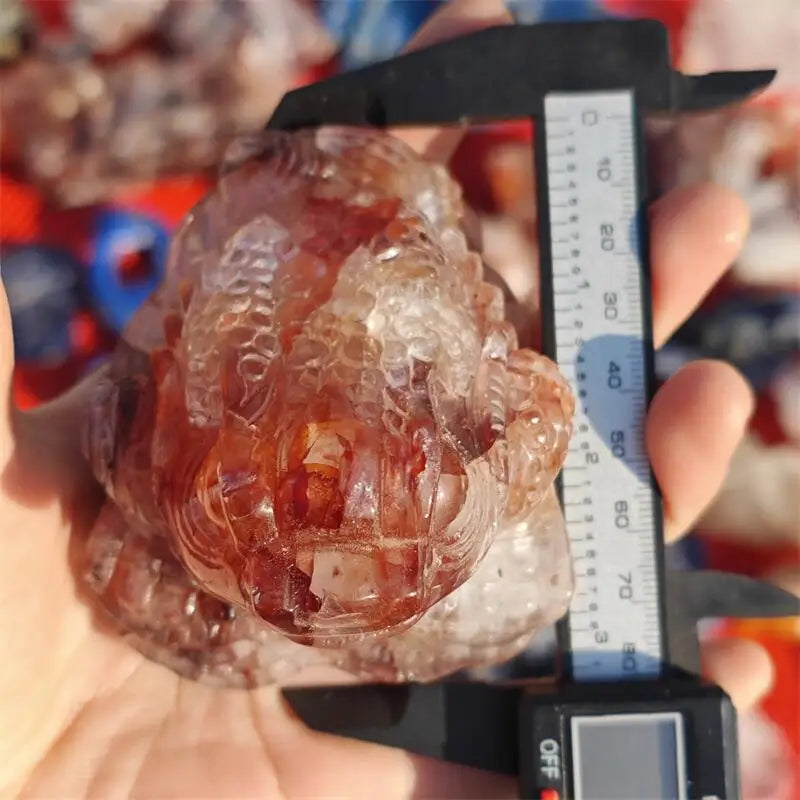 Red Fire Quartz Toad-ToShay.org
