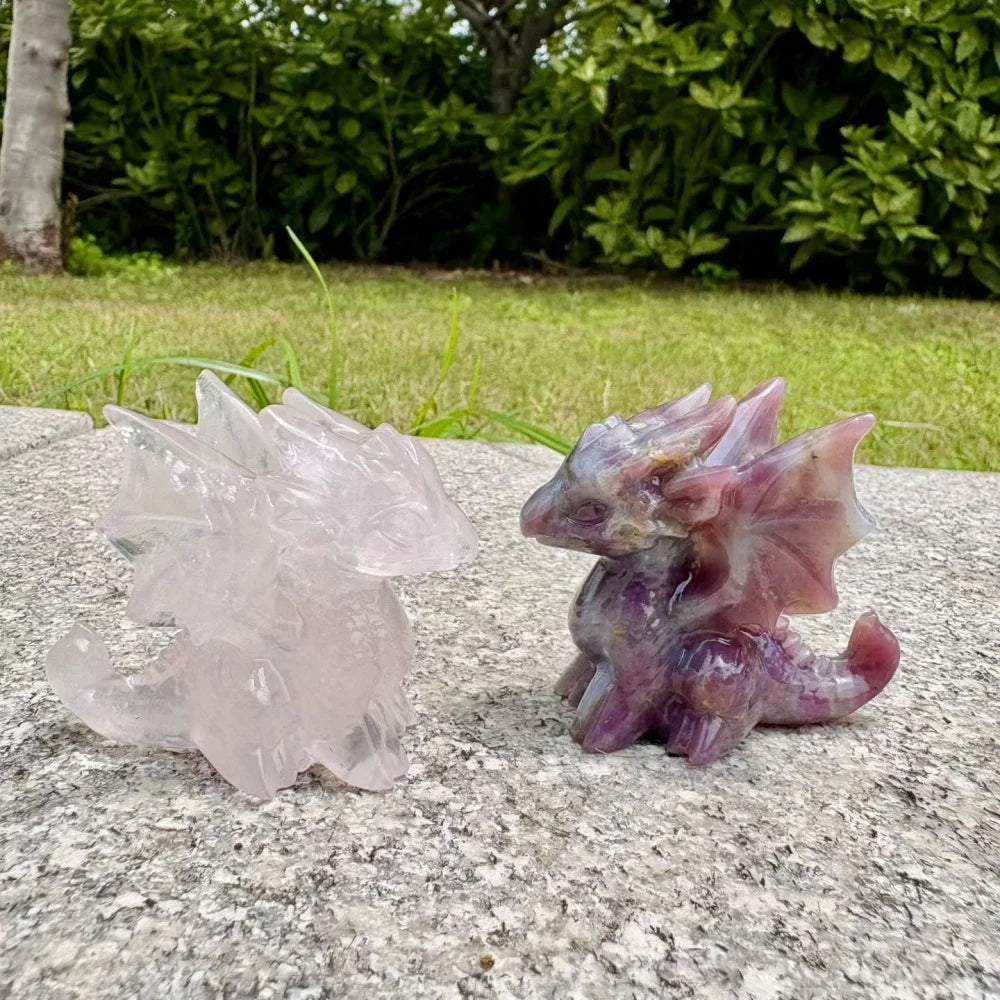 Mixed Crystal Winged Dragon-ToShay.org