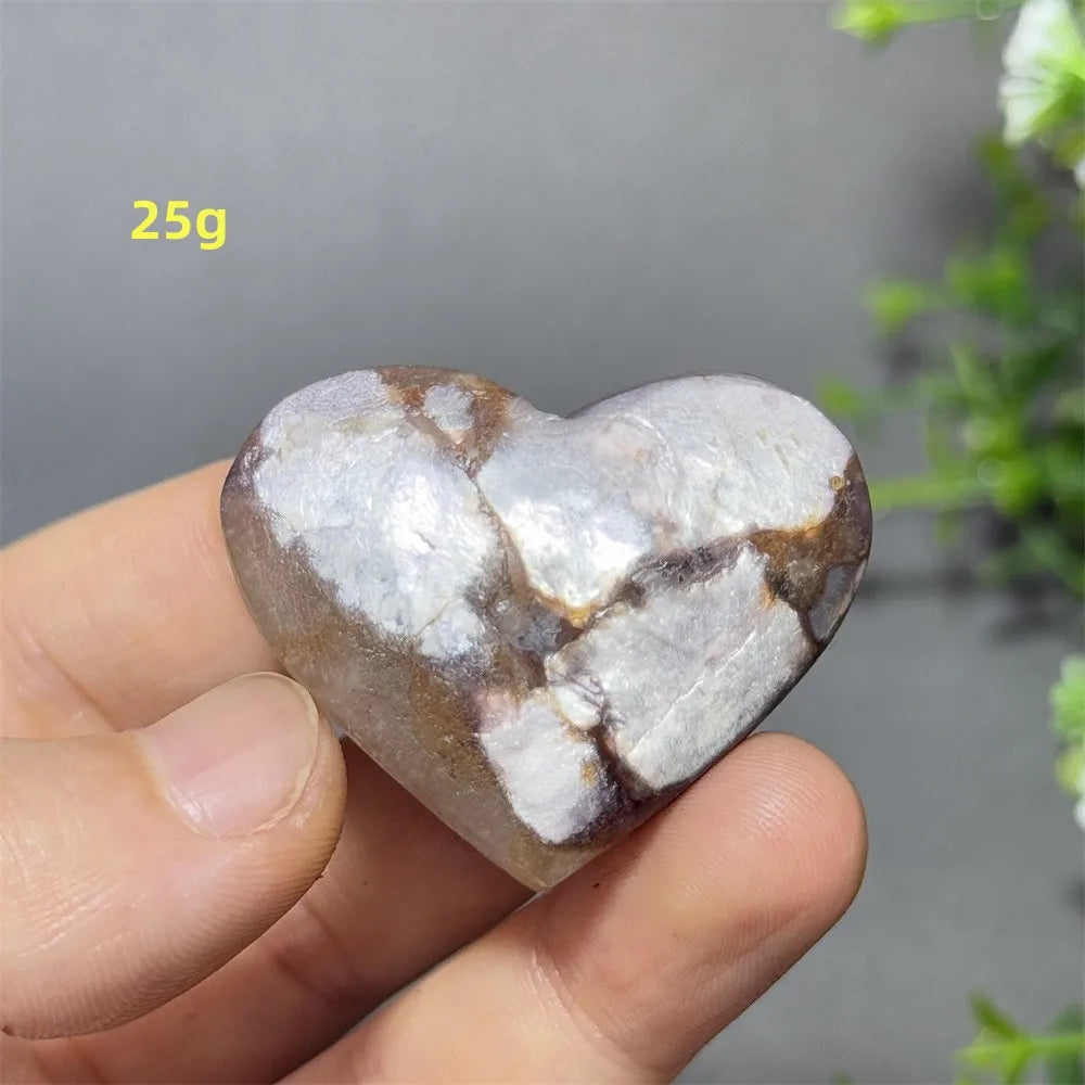 Purple Lithium Mica Heart-ToShay.org