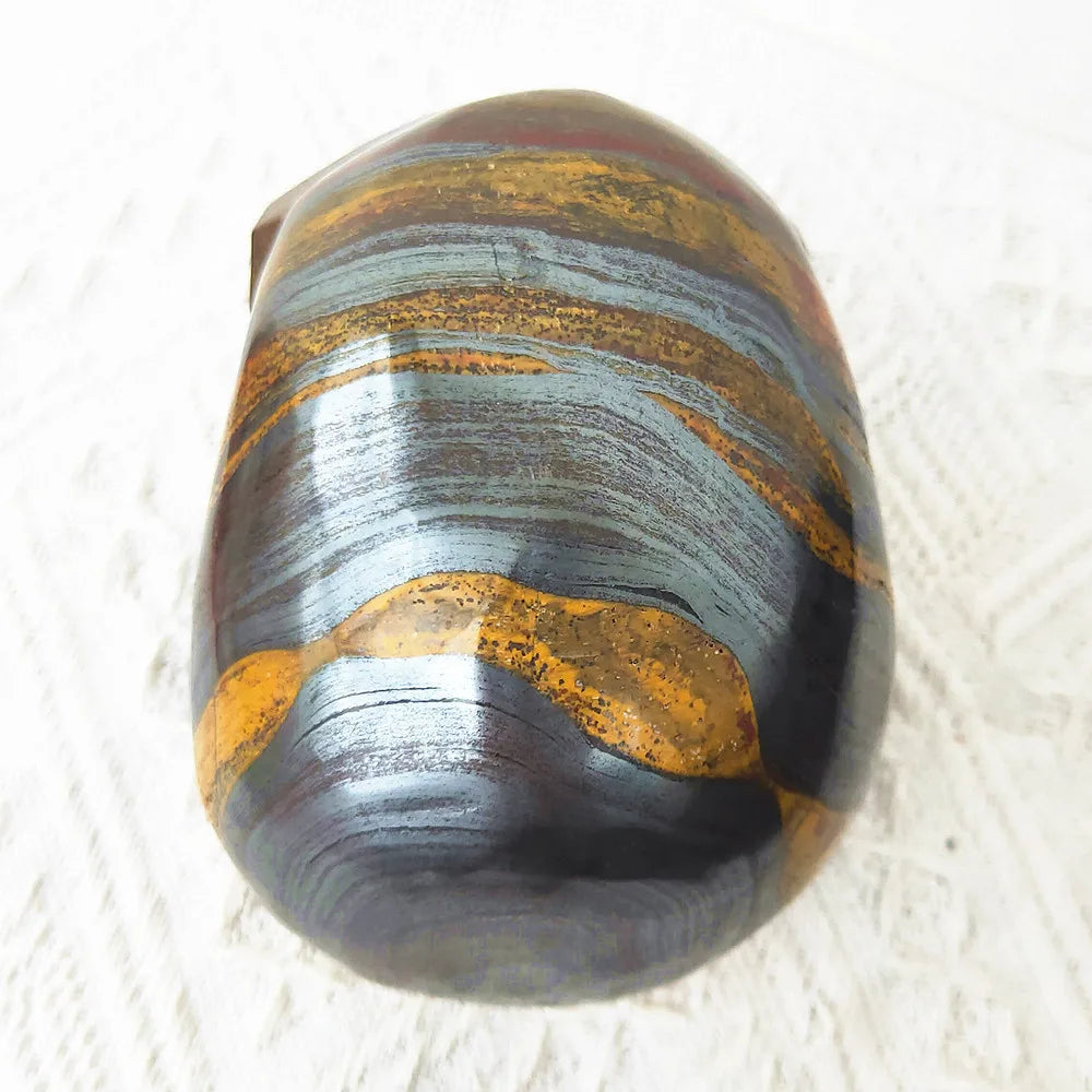 Yellow Tiger Eye Skull-ToShay.org
