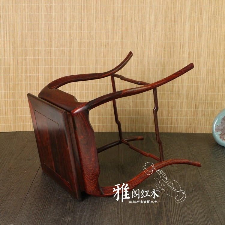 Red Wood Display Stand-ToShay.org