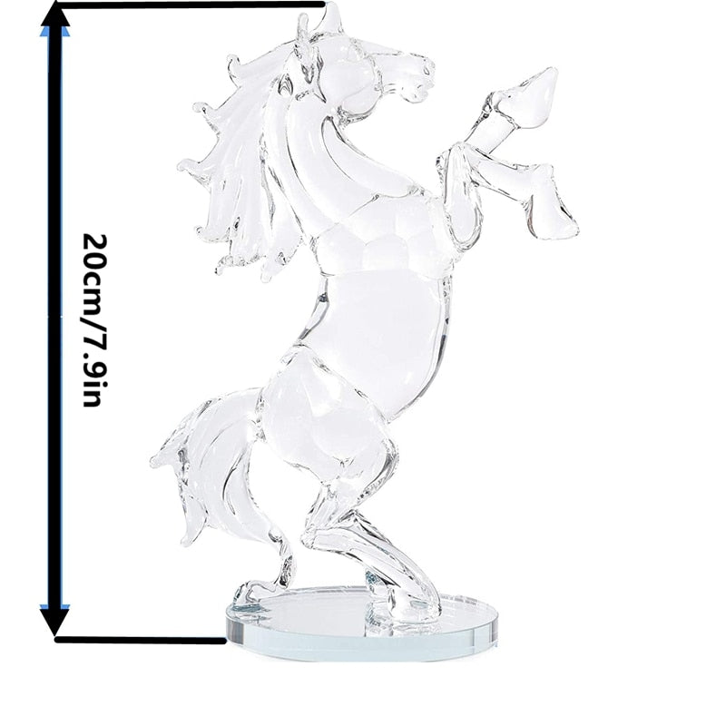 Clear Crystal Horse-ToShay.org