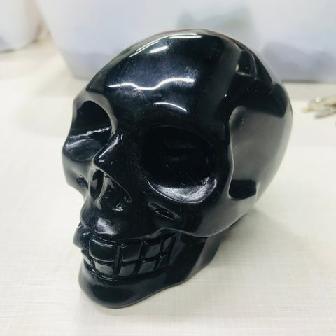 Black Obsidian Skull-ToShay.org