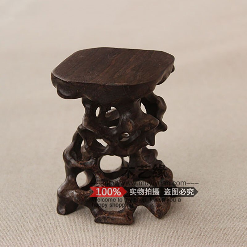 Mahogany Root Display Pedestal-ToShay.org