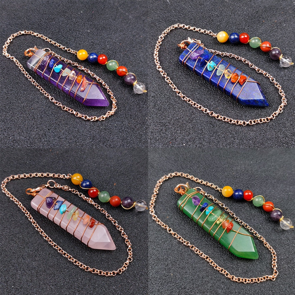 Chakra Crystal Dowsing Pendulums-ToShay.org