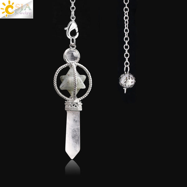 Merkaba Crystal Dowsing Pendulum-ToShay.org