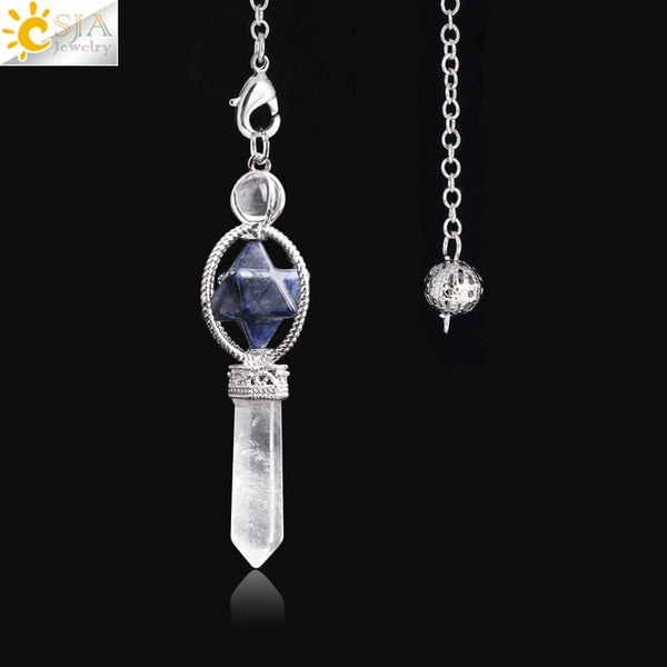 Merkaba Crystal Dowsing Pendulum-ToShay.org