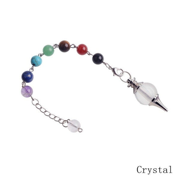 Crystal Faceted Dowsing Pendulum-ToShay.org