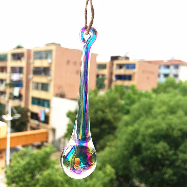 Clear Crystal Raindrop Beads-ToShay.org