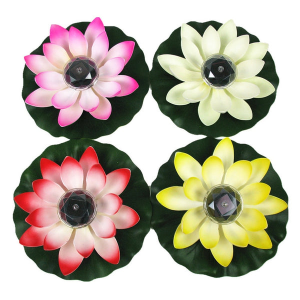 Lotus Solar Pool Light-ToShay.org
