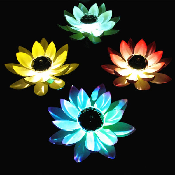 Lotus Solar Pool Light-ToShay.org