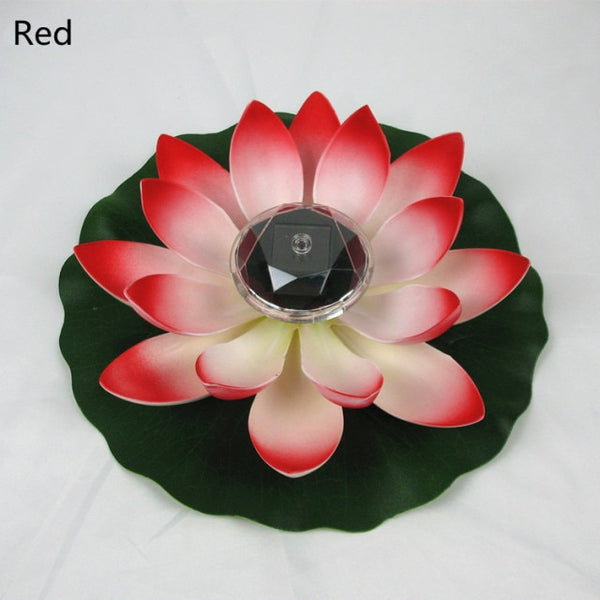 Lotus Solar Pool Light-ToShay.org