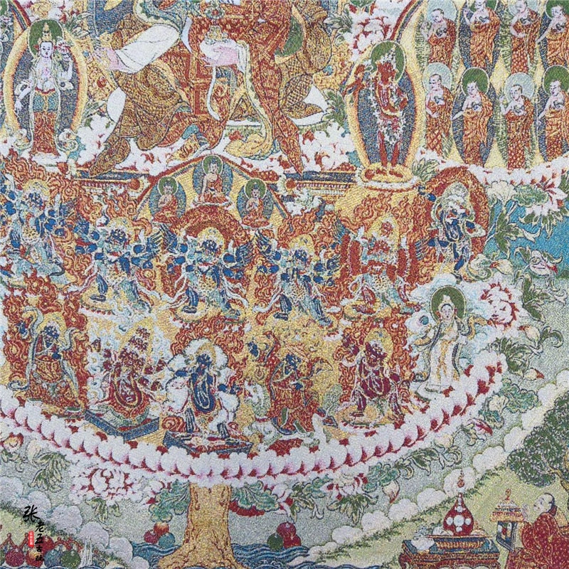 Tibetian Buddha Thangka-ToShay.org