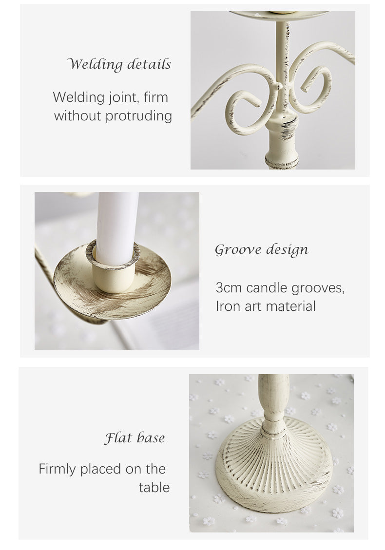 Iron Art Candelabra-ToShay.org