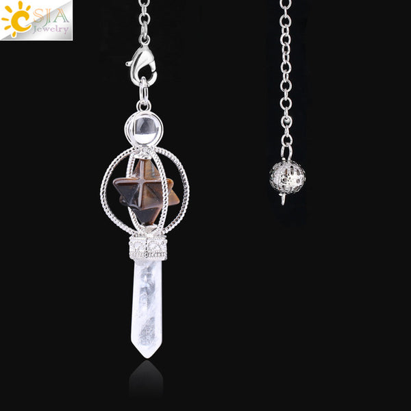 Merkaba Crystal Dowsing Pendulum-ToShay.org
