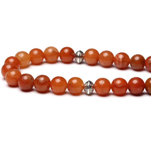 Red Aventurine Prayer Beads-ToShay.org