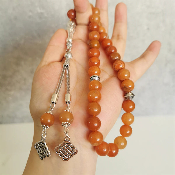 Red Aventurine Prayer Beads-ToShay.org