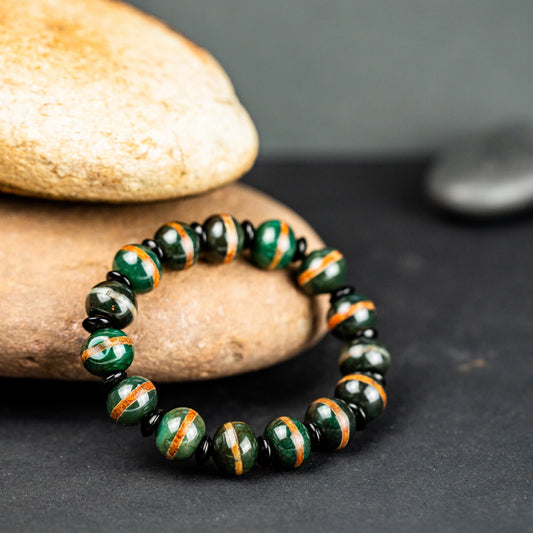 Green Agate Bracelet-ToShay.org