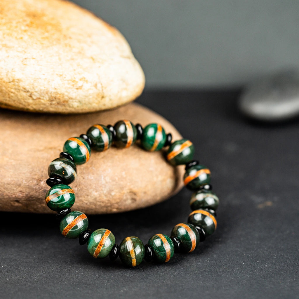 Green Agate Bracelet-ToShay.org
