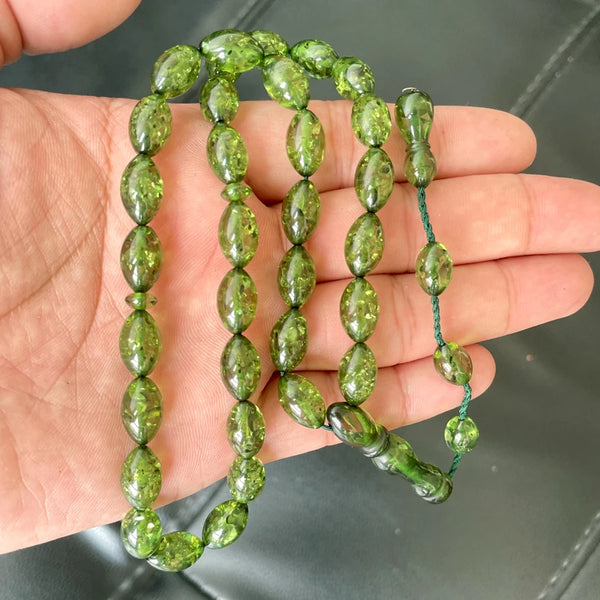 Green Glow Prayer Beads-ToShay.org