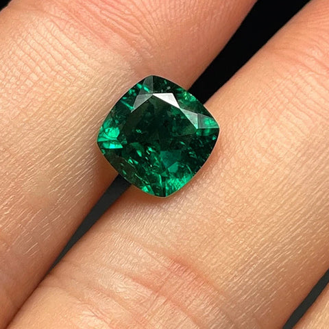 Green Crystal Cut Emerald-ToShay.org