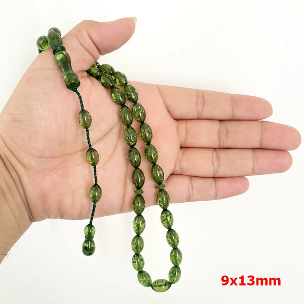 Green Glow Prayer Beads-ToShay.org