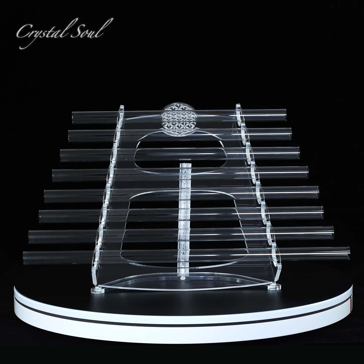 Clear Crystal Singing Harp-ToShay.org