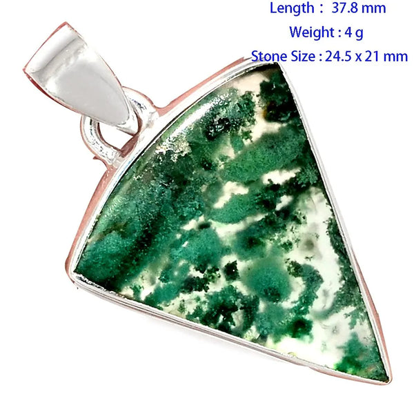 Green Metrolite Emerald Pendant-ToShay.org