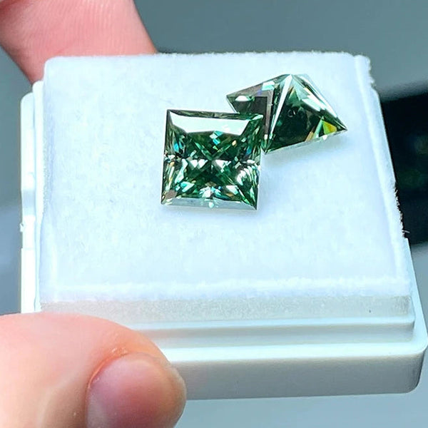 Green Moissanite Gemstone-ToShay.org