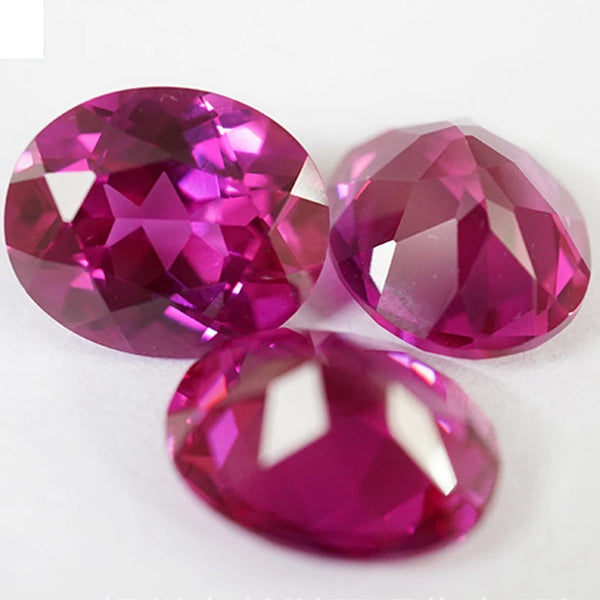 Pink Ruby Faceted Gems-ToShay.org