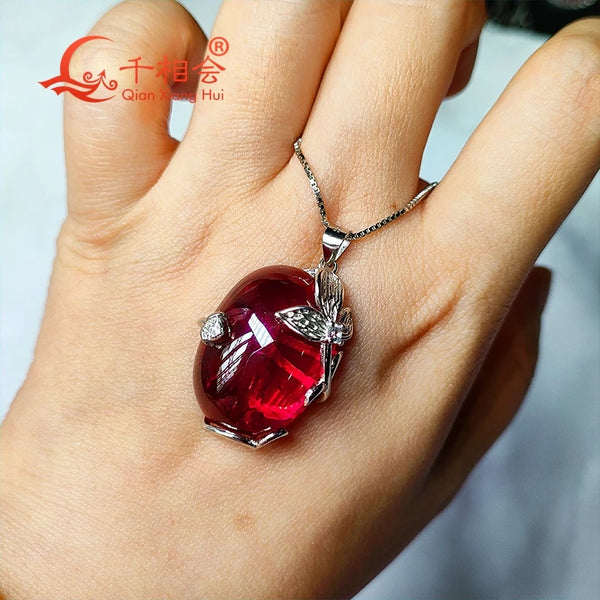 Red Ruby Pendant-ToShay.org