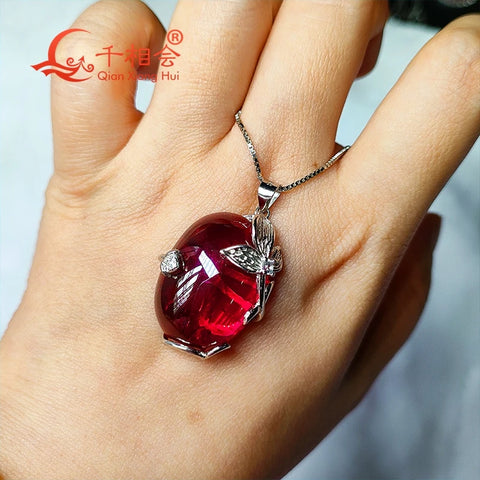 Red Ruby Pendant-ToShay.org