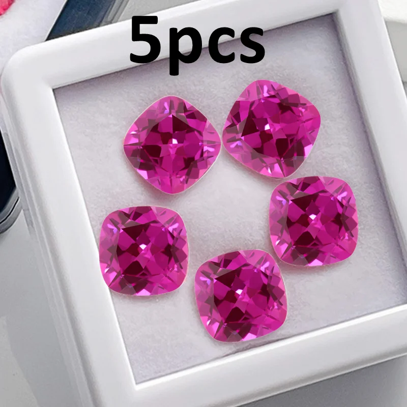 Pink Ruby Crystal Cut Diamond-ToShay.org