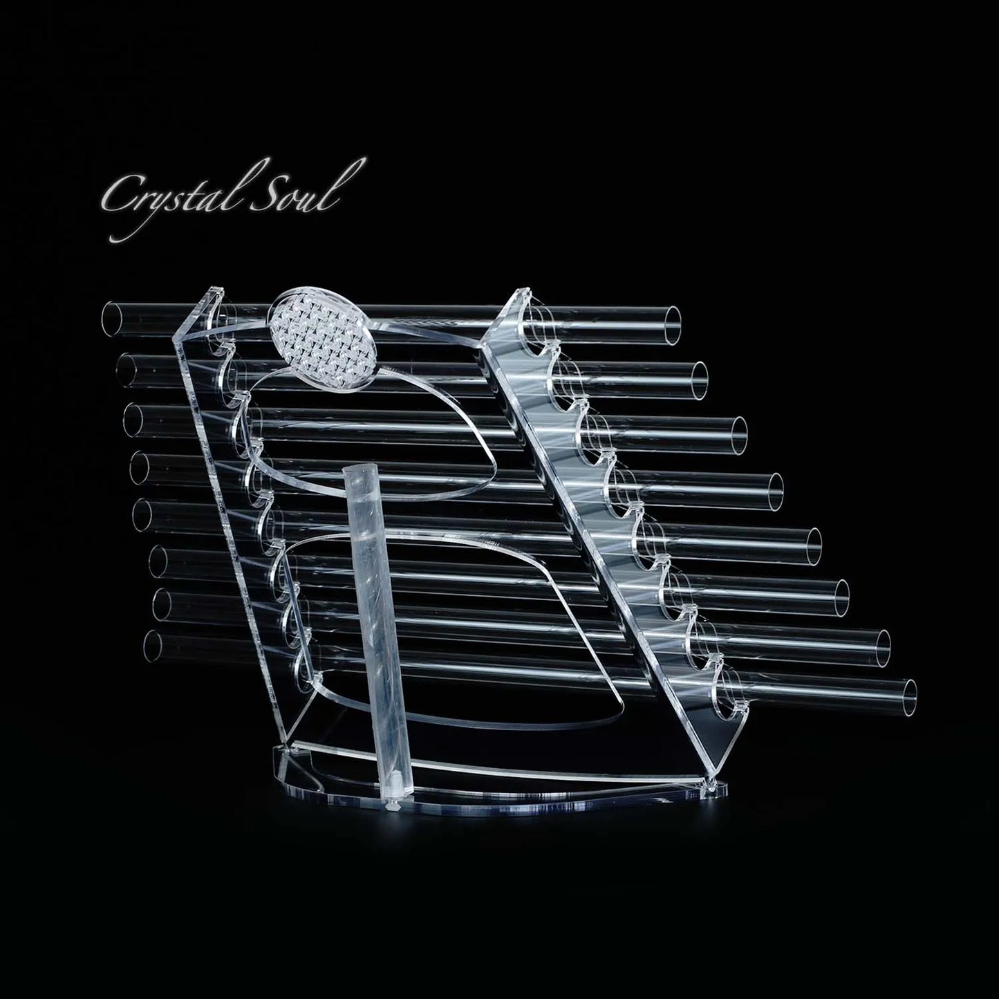 Clear Crystal Singing Harp-ToShay.org