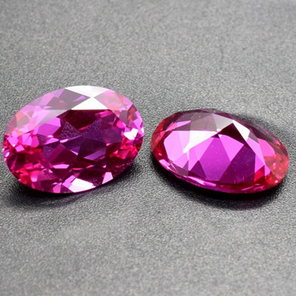 Pink Ruby Faceted Gems-ToShay.org