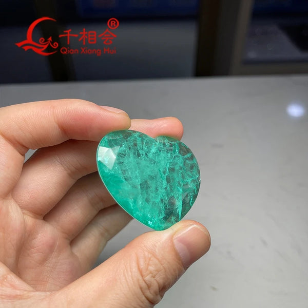 Green Paraiba Heart-ToShay.org