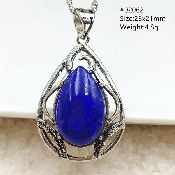 Blue Lapis Lazuli Pendant-ToShay.org