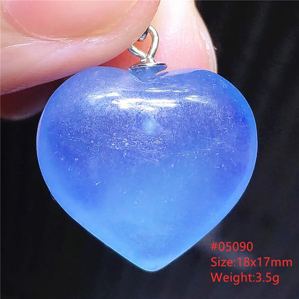 Blue Aquamarine Crystal Pendant-ToShay.org