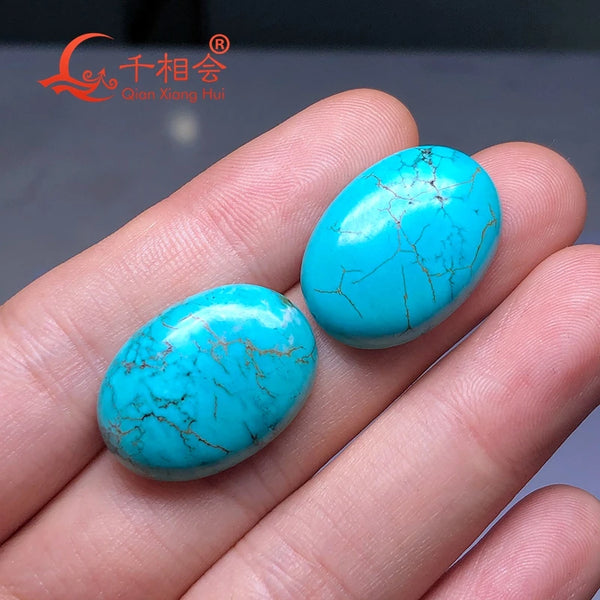 Blue Turquoise Cabochon-ToShay.org