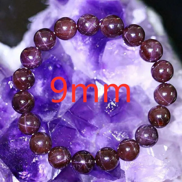 Red Star Light Garnet Bracelet-ToShay.org