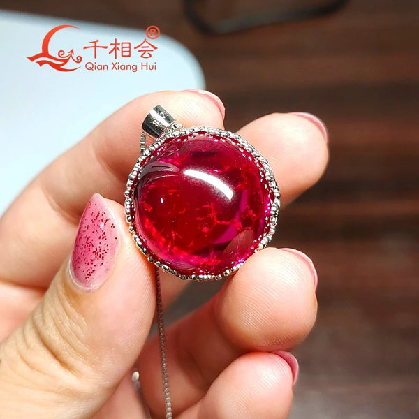 Red Ruby Pendant-ToShay.org