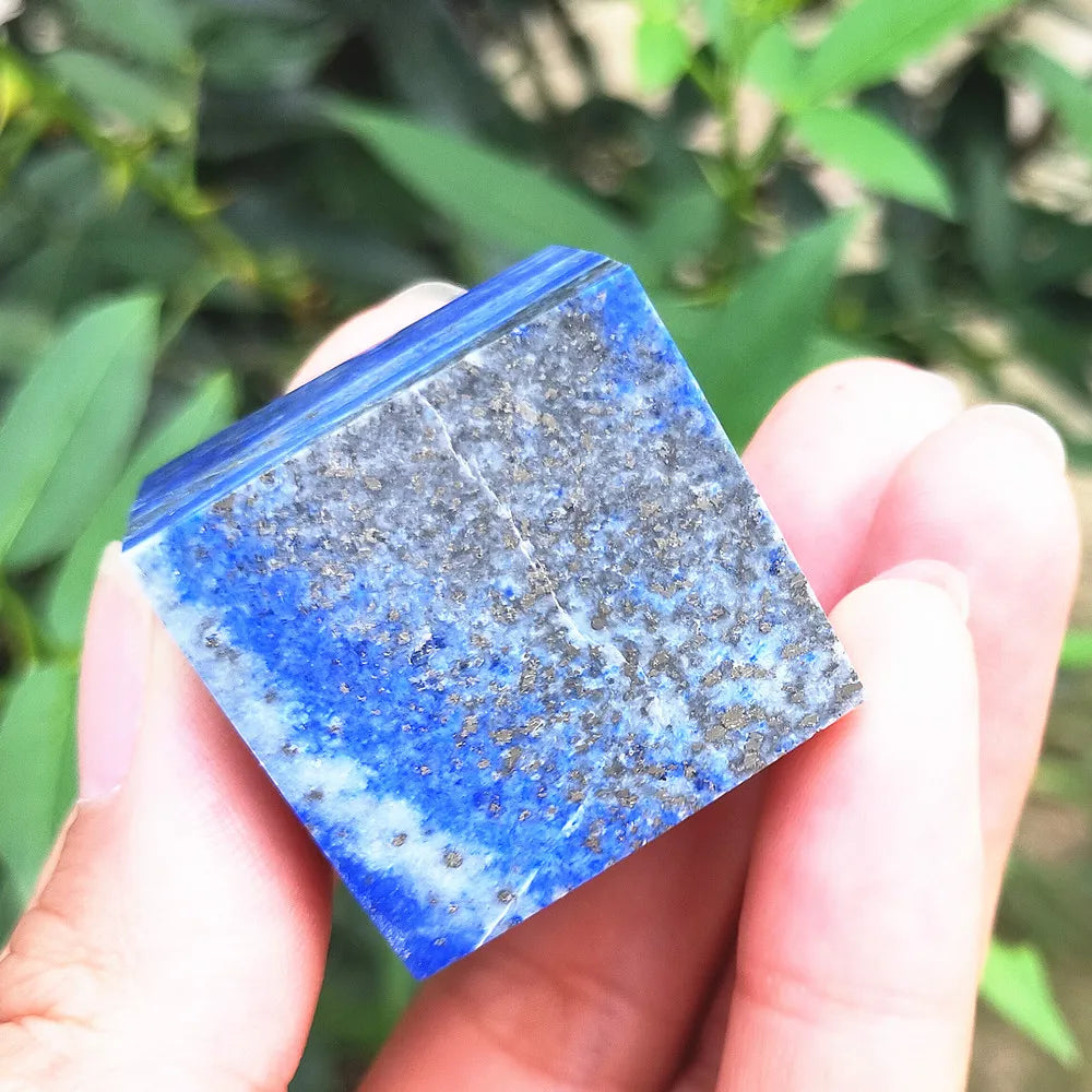 Blue Lapis Lazuli Cube-ToShay.org