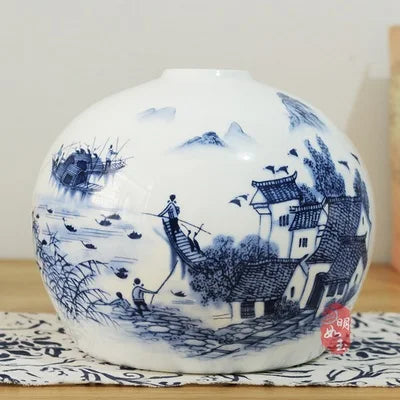 Flower Glaze Ceramic Lampshades-ToShay.org