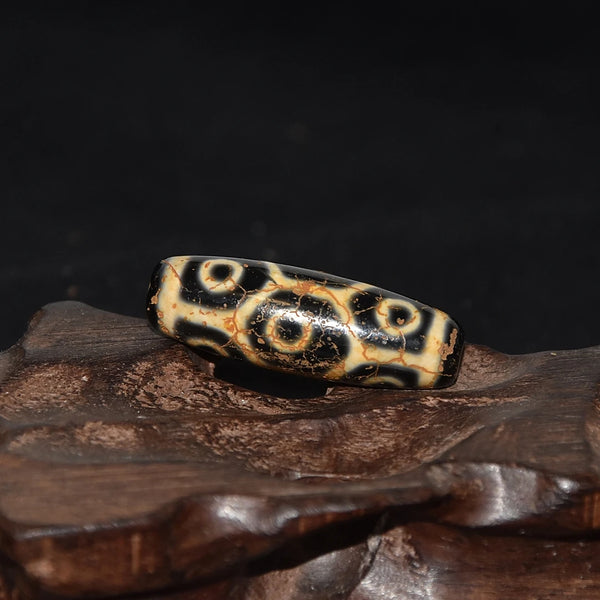 Tibetan Agate Eyes Dzi-ToShay.org