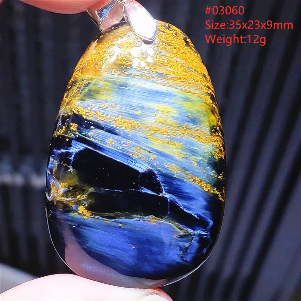 Blue Pietersite Pendant-ToShay.org