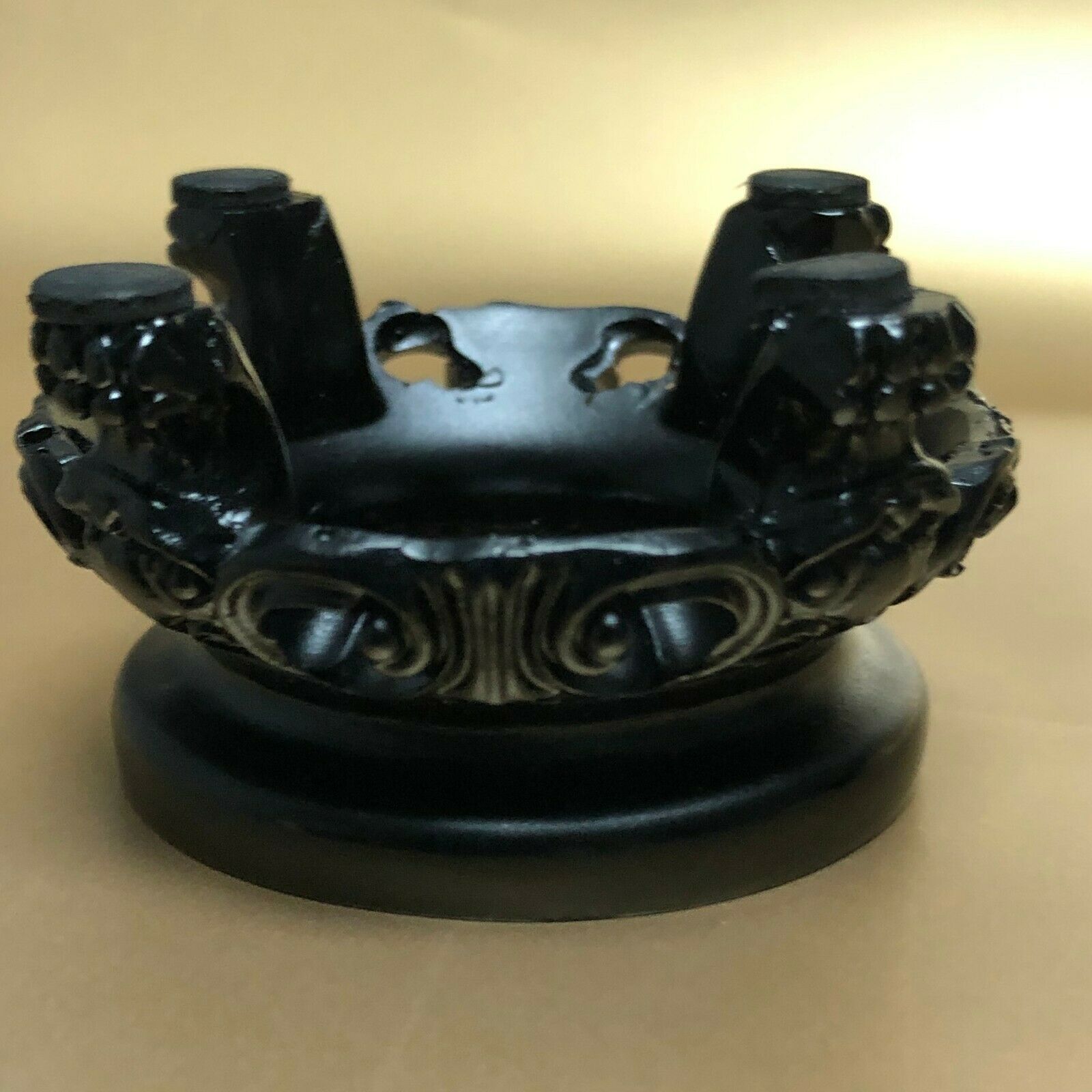 Black Crystal Ball Stand-ToShay.org