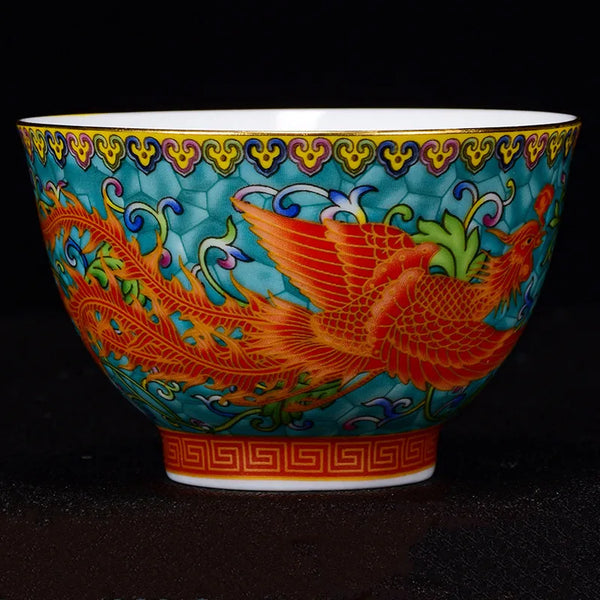 Glazed Porcelain Teacup-ToShay.org