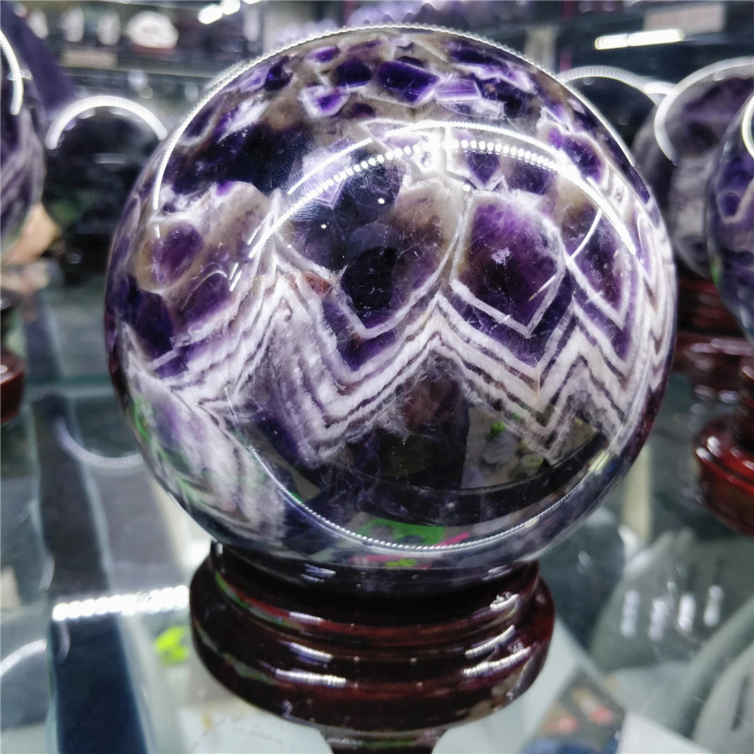 Purple Dream Amethyst Ball-ToShay.org
