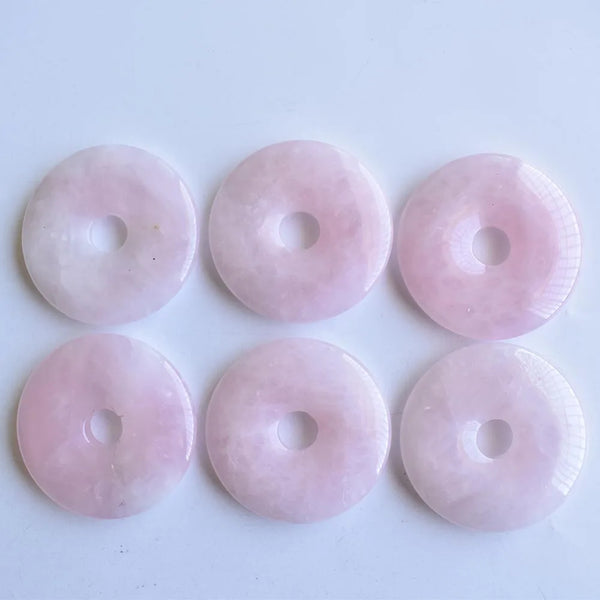Mixed Crystal Donut Pendant-ToShay.org